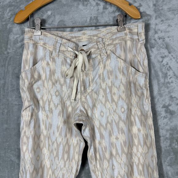 Patagonia Island Hemp Pants Womens 10 Low rise Printed - Picture 3 of 14